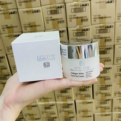 Ecotop Collagen White Tone Up Cream giúp da trắng và sáng như thế nào?
