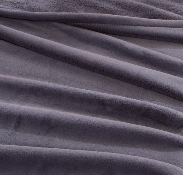 Chăn mền Berkshire Life Luxe Loft Gueen Blanket, in Alloy Grey, 249 x