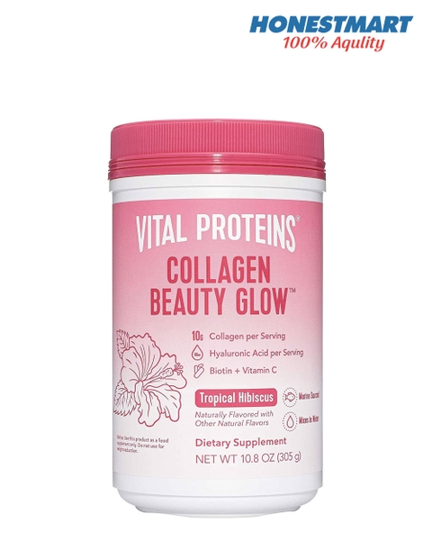 bot-bo-sung-collagen-vital-proteins-collagen-beauty-glow-tropical-hibiscus-305g