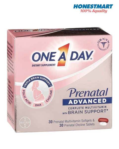 vitamin-cho-bau-one-a-day-prenatal-advanced-multivitamin-choline-30-gels-30-tabl