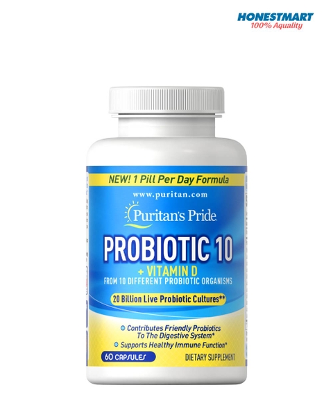 vien-uong-ho-tro-tieu-hoa-puritan-s-pride-probiotic-10-20-billion-active-culture