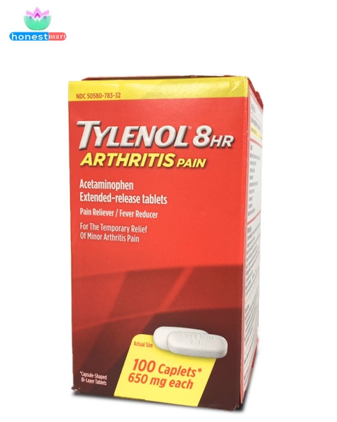 vien-uong-giam-dau-khop-ha-sot-tylenol-8hr-arthritis-pain-650mg-100-vien