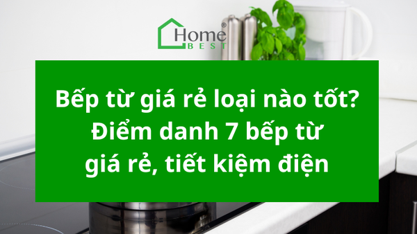 Bếp từ giá rẻ loại nào tốt? Điểm danh 7 bếp từ giá rẻ, tiết kiệm điện bán chạy nhất 2023