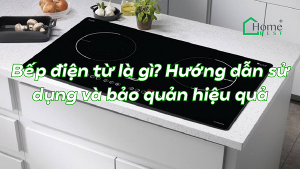 Bếp điện từ là gì? Hướng dẫn sử dụng và bảo quản hiệu quả