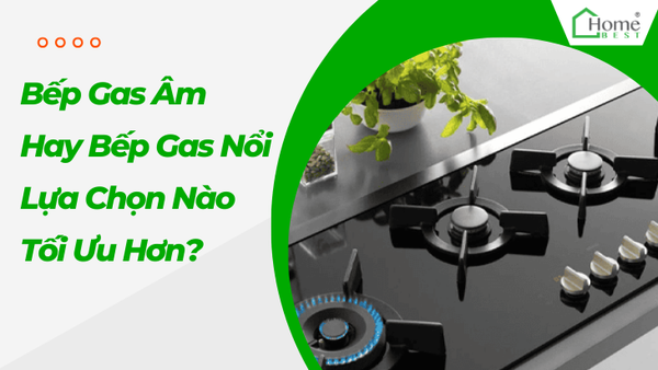 Bếp Gas Âm Hay Bếp Gas Nổi Lựa Chọn Nào Tối Ưu Hơn?