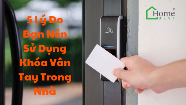 5 Lý Do Bạn Nên Sử Dụng Khóa Vân Tay Trong Nhà