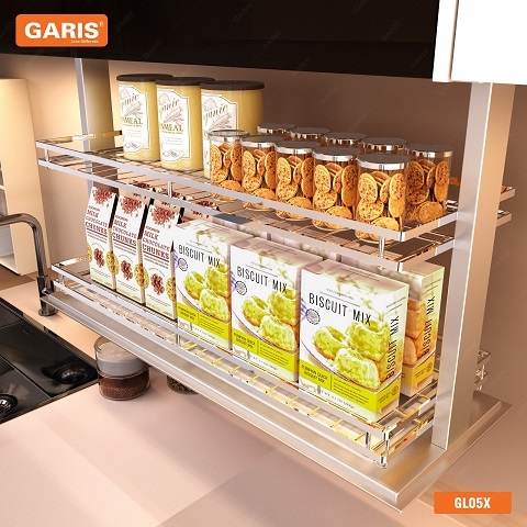 Giá gia vị nâng hạ điện Garis GL05.7X | Home Best | Home Best - Thiết bị nhà bếp cao cấp