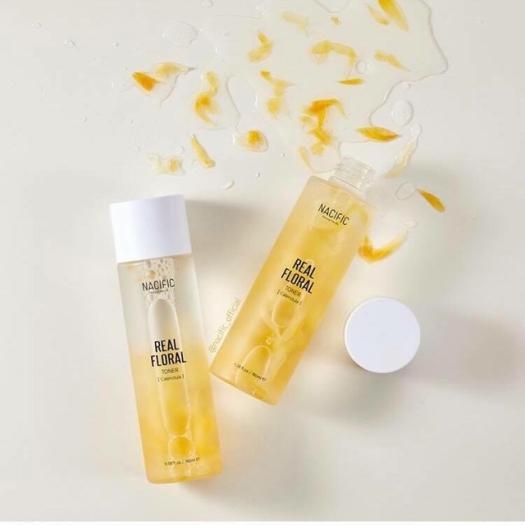 Nước hoa hồng dưỡng ẩm ngăn ngừa lão hóa Nacific Real Floral Toner Calendula 180ml Nước Hoa Hồng Dưỡng Ẩm Ngăn Ngừa Lão Hóa Nacific Real Floral Toner Calendula 180Ml