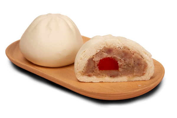 Bánh bao thọ phát nhân thịt heo trứng muối 170g Circle V