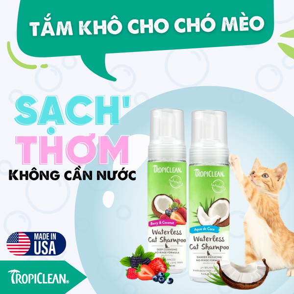 tam-kho-tropiclean-220ml