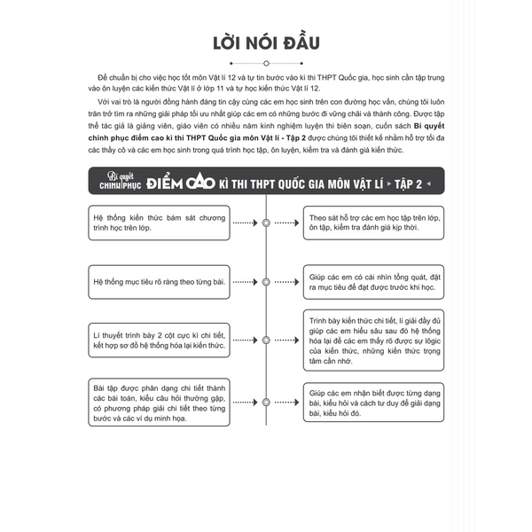 Bí quyết chinh phục điểm cao kì thi THPT Quốc gia môn Vật lí Tập 2