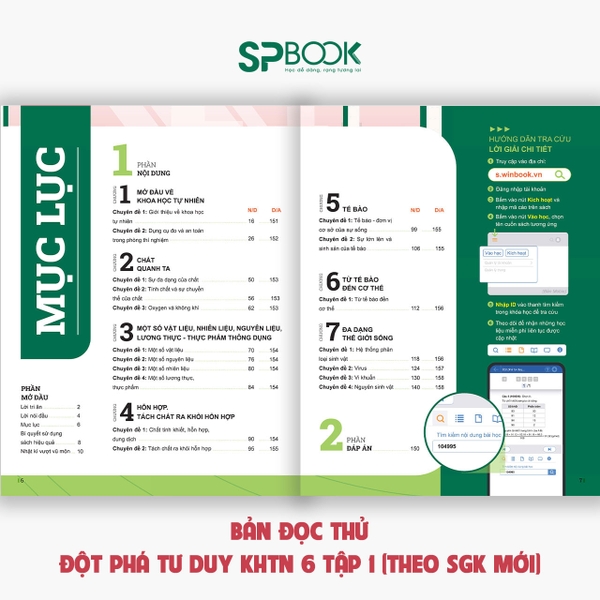 Đột phá tư duy Khoa học tự nhiên 6 ( Theo 3 Bộ SGK Mới)