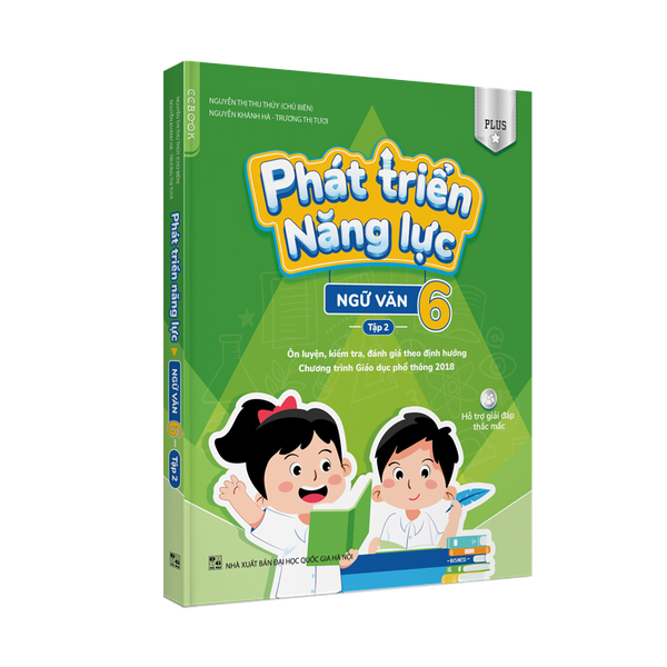 Sách Phát triển năng lực ngữ văn lớp 6 tập 1 biên soạn theo sách giáo khoa lớp 6 chương trình mới từ năm 2021 bản Plus
