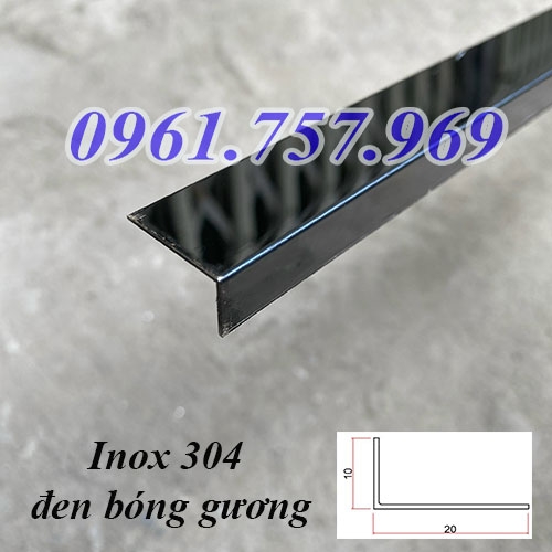 Nẹp L inox 304, nẹp chữ L inox 304, nẹp inox chữ L, nẹp L Nẹp Kim Loại 969