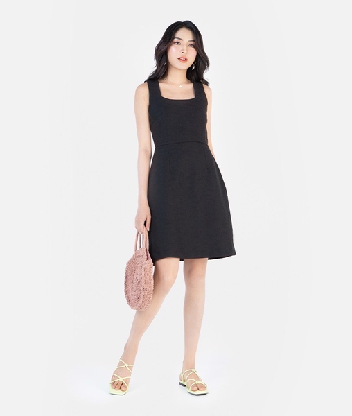 Đầm linen 2 dây