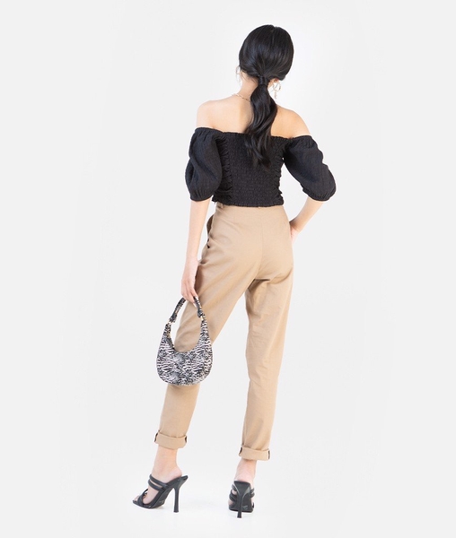 Áo bẹt vai tay phồng