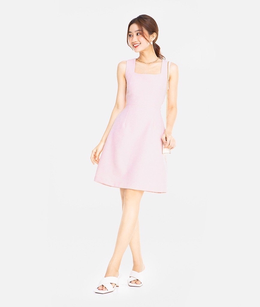 Đầm linen 2 dây