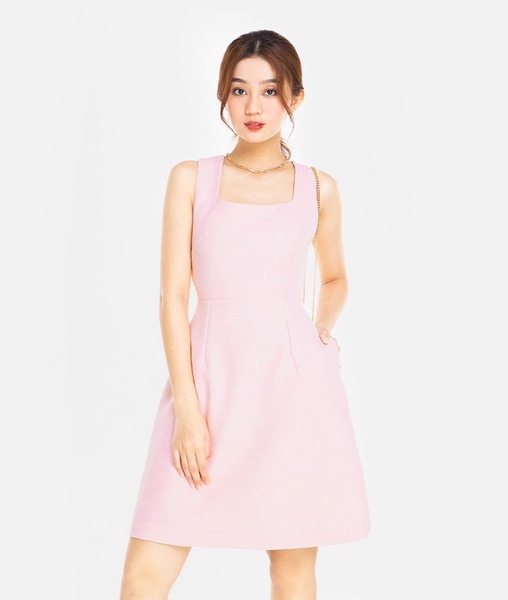 Đầm linen 2 dây