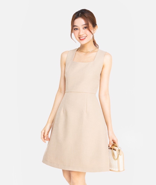 Đầm linen 2 dây