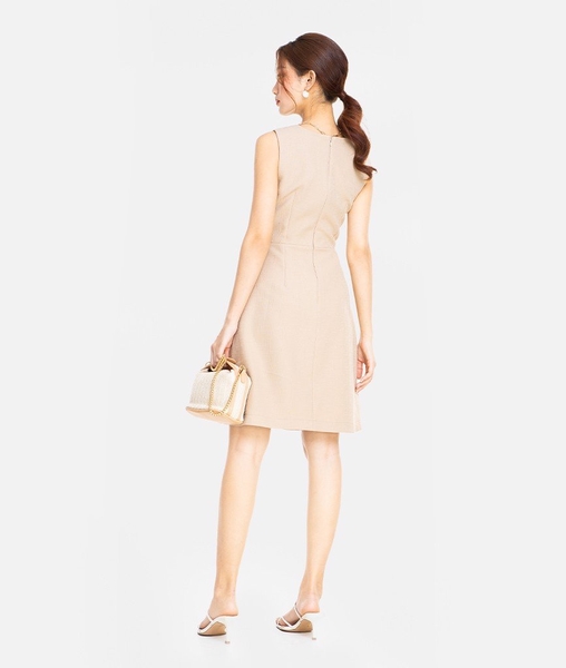 Đầm linen 2 dây