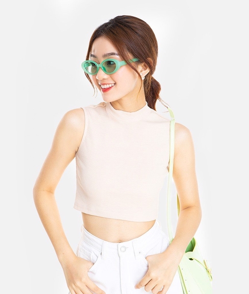 Áo thun kiểu yếm ôm