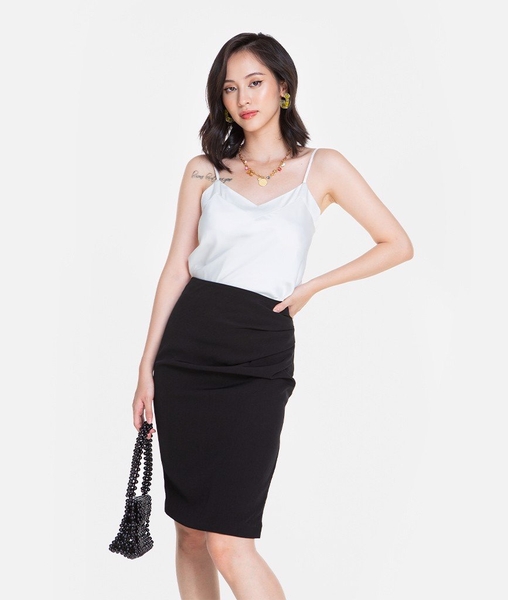 Áo hai dây nẹp cổ