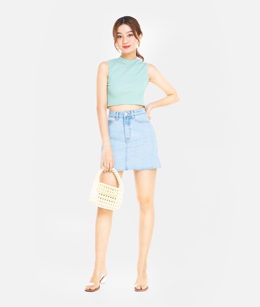 Áo thun kiểu yếm ôm