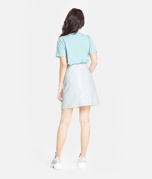 Áo thun trơn cổ tim
