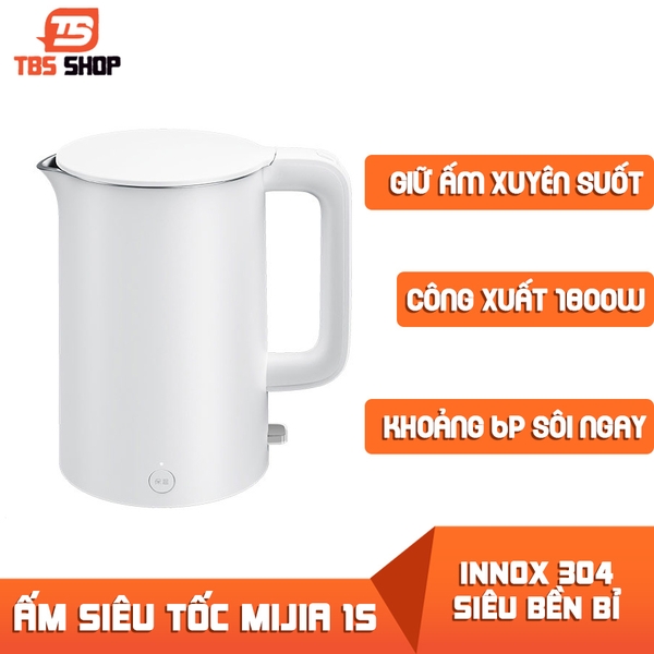 Ấm siêu tốc Xiaomi Mijia 1s dung tích 1.7l nước