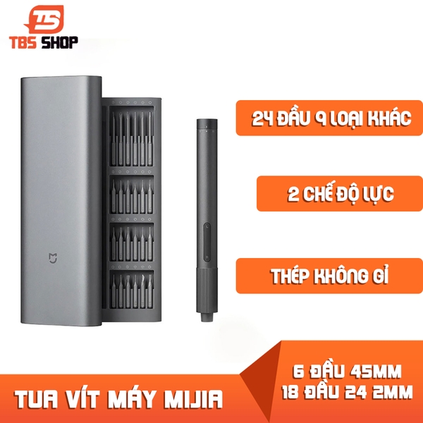 Tua vít điện Xiaomi Mijia Wiha 24 đầu vít chi tiết thép