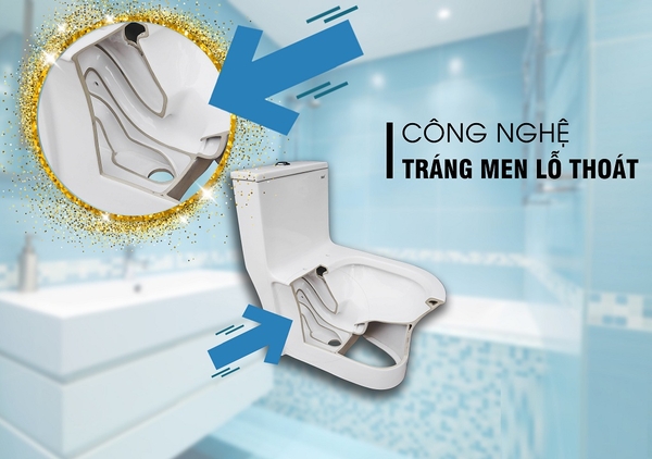 Tìm Hiểu Về Công Nghệ Tráng Men Lỗ Thoát Bồn Cầu