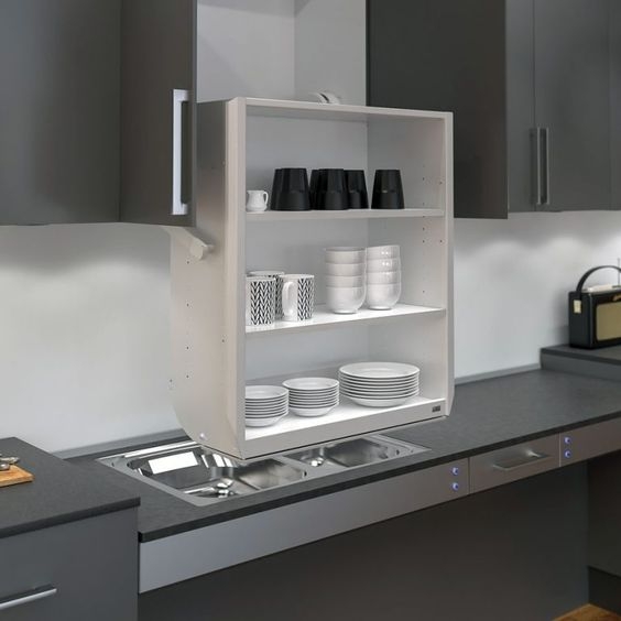 Cách lắp đặt giá bát nâng hạ đơn giản, dễ dàng