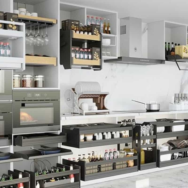 Top Những Món Phụ Kiện Cần Có Cho Tủ Bếp Hiện Đại