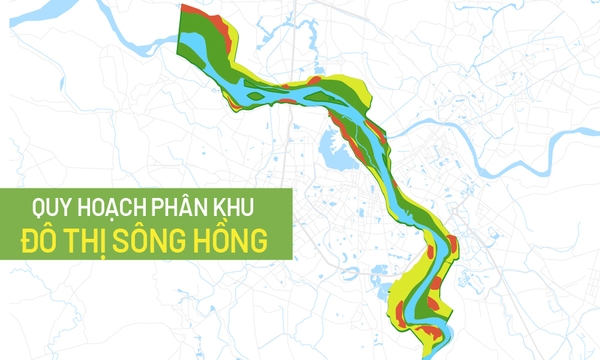 Phân khu đô thị sông Hồng chưa duyệt, nhà ở riêng lẻ ngoài đê có thể được cấp phép xây dựng