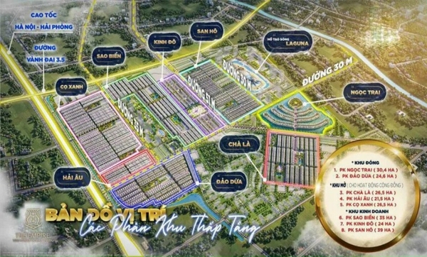 CHỈ TỪ 2,5 TỈ SỞ HỮU BIỆT THỰ OCEAN PARK 2 HƯNG YÊN - THE EMPIRE