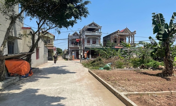 Cần bán gấp 80m2 đất đấu giá Thôn Bãi Sậy, Tân Dân, Khoái Châu, Hưng Yên.