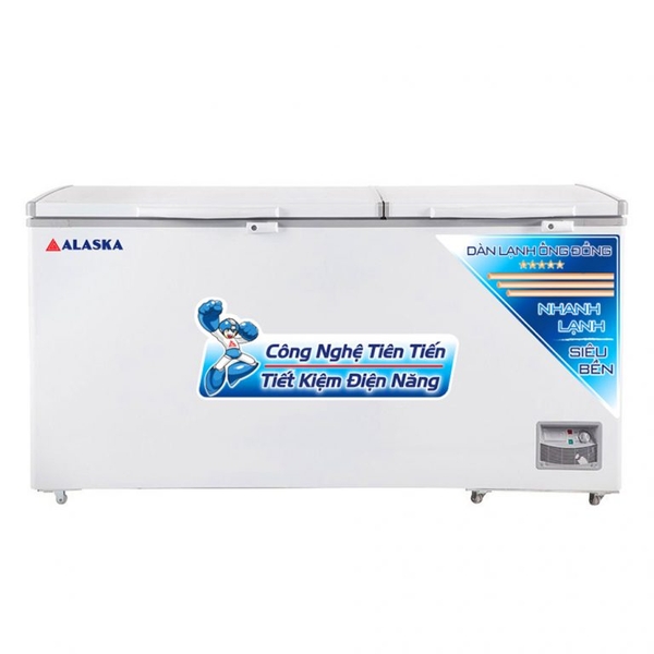 Tủ đông Alaska HB-650C 650L 1 ngăn đông dàn đồng
