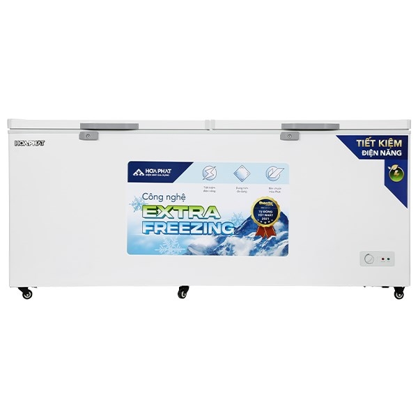 Tủ đông lớn Hòa Phát 1 ngăn 2 cánh HPF AD6783 1000 Lít