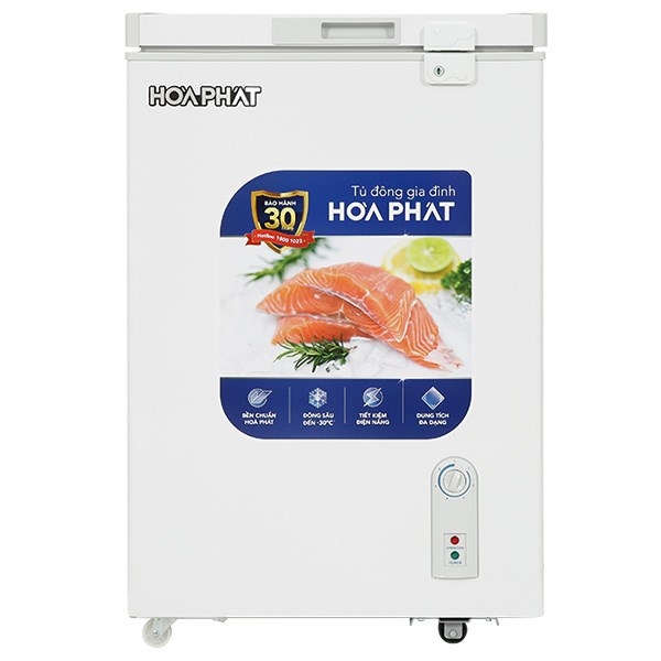 Tủ đông mini Hòa Phát 1 ngăn 1 chế độ đông HPF AD6107 110 lít