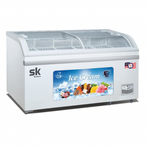 Tủ đông Sumikura SKFS-500C/FS mặt kính cong 500 lít