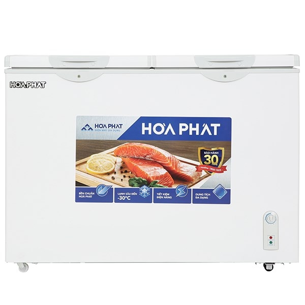 Tủ đông Hòa Phát 2 ngăn 2 cánh HPF BD6271 650L Dàn đồng.