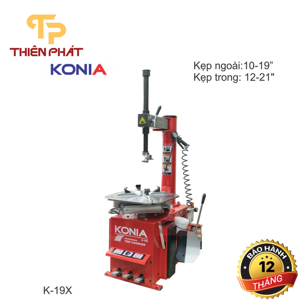 Máy Tháo Lốp, Ra Vỏ Xe Máy, Xe Con Konia K-19X – 10-19 Inch