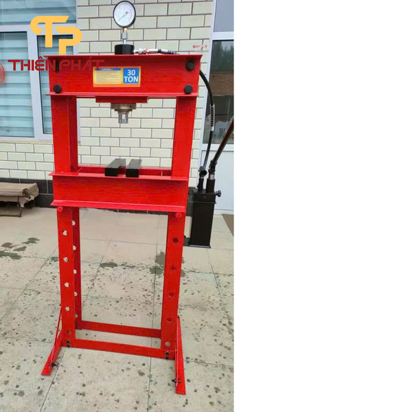 Bàn ép thủy lực 30 tấn có đồng hồ Thiên Phát TP37