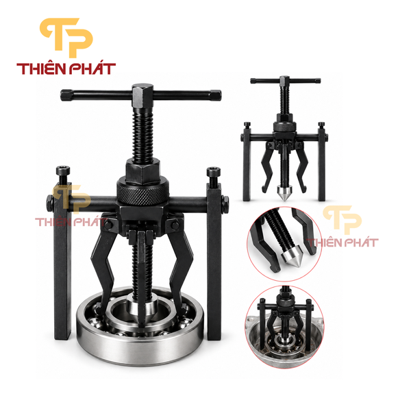 Vam tháo vòng bi bạc đạn 3 chấu thép hợp kim đa năng TP125