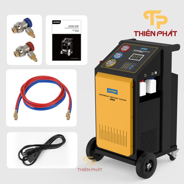 Máy Nạp Ga Điều Hòa Ô Tô Tự Động AUTOOL LM707
