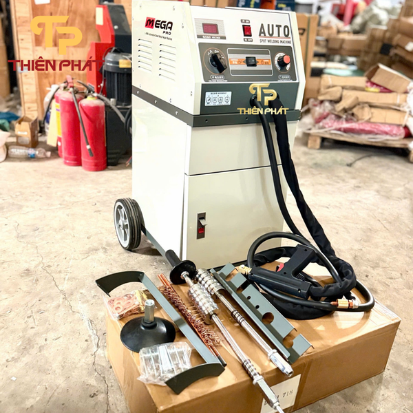 Máy hàn rút tôn xe đẩy MegaPro – Thiết bị sửa chữa thân vỏ ô tô