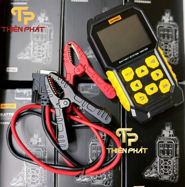 Máy kiểm tra bình ắc quy và hệ thống điện ô tô AUTOOL BT460