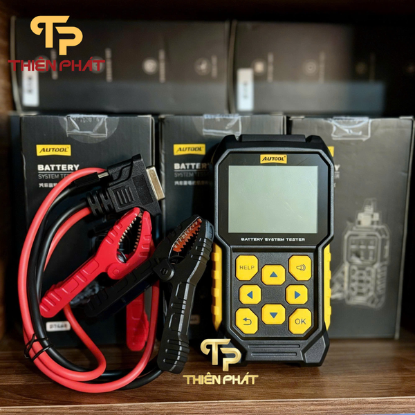 Máy kiểm tra bình ắc quy và hệ thống điện ô tô AUTOOL BT460