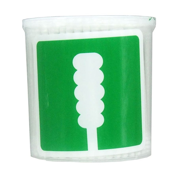 Tăm bông thân giấy UD đầu xoắn 200 cây