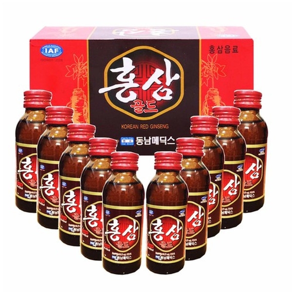 Nước Hồng Sâm Hàn Quốc - hộp 10 chai x 100ml